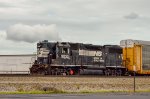 NS GP38-2 High nose Locomotive in the yard